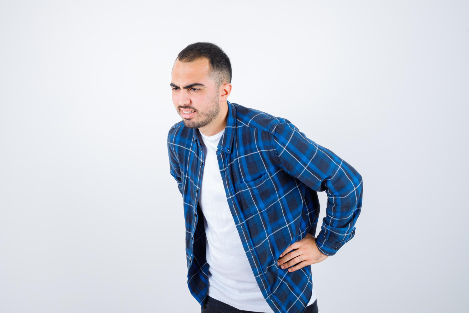 Hip labral tear causing joint instability, cartilage stress, and pain