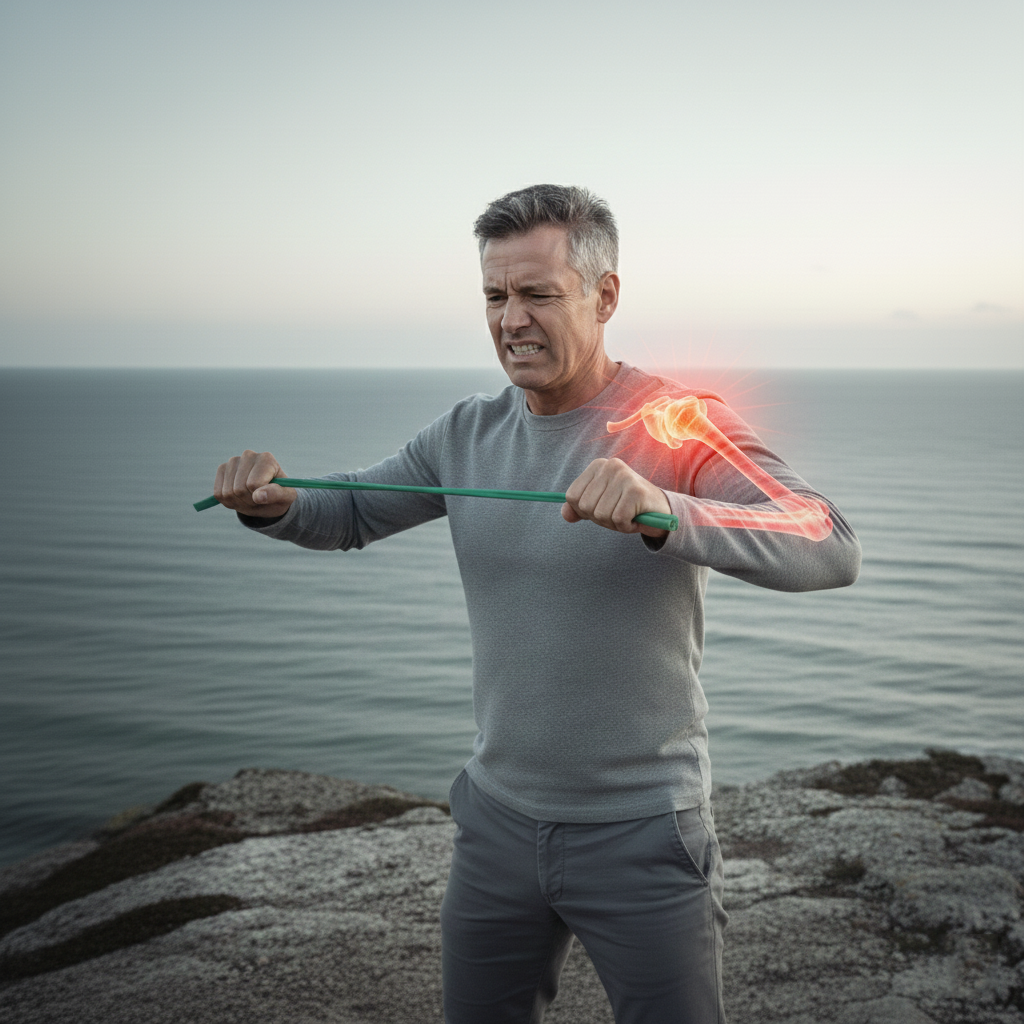 Shoulder degeneration causing rotator cuff and joint tissue deterioration